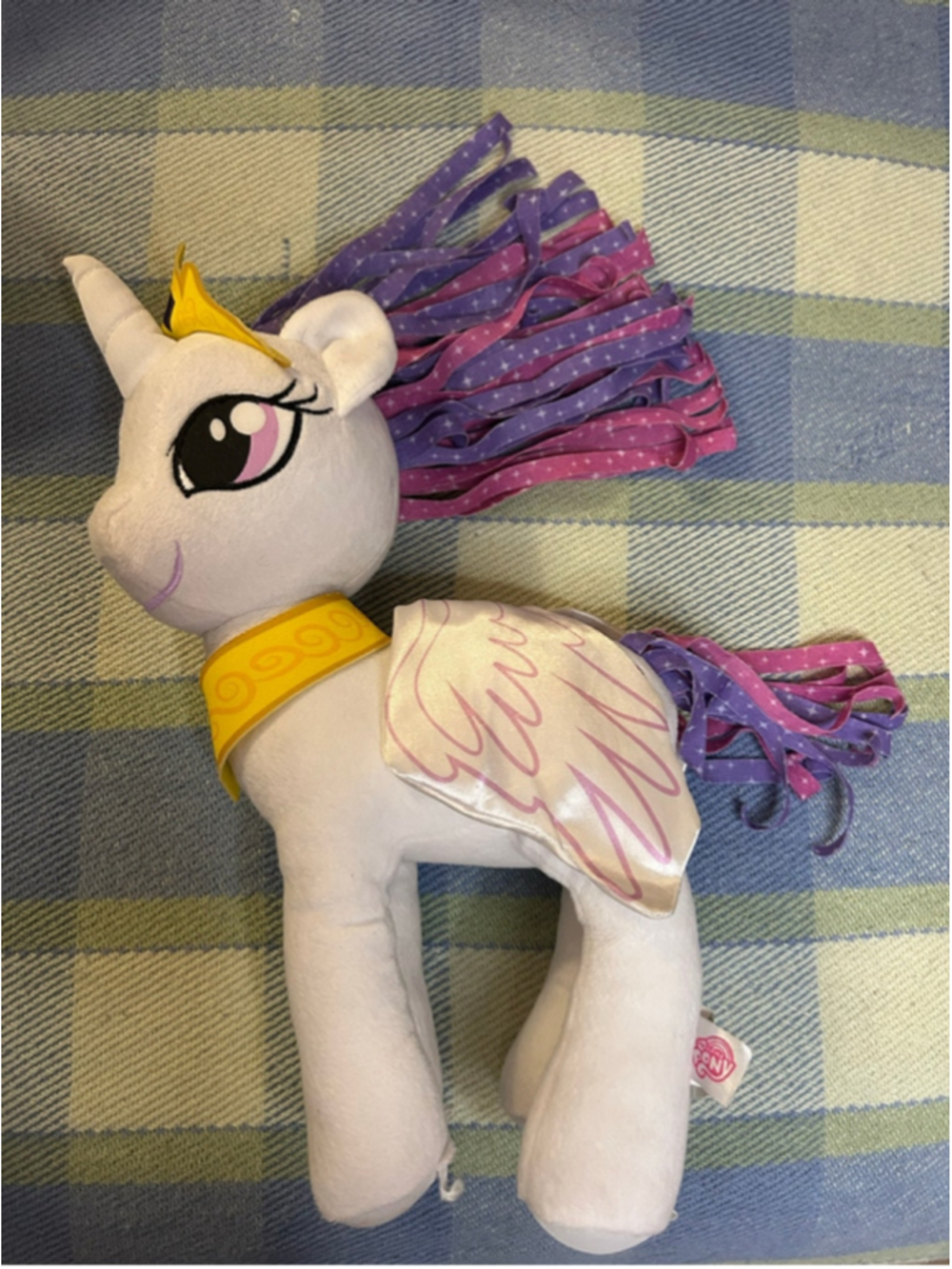 My Little Pony Princess Celestia 12” Plush 2016 Hasbro Fluttering Wings G4